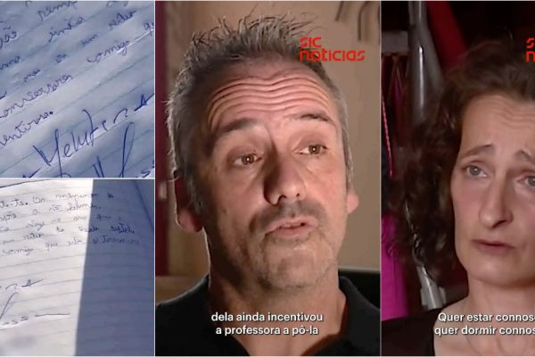 Girl lives in panic and parents accuse teacher of humiliation at school in Sintra