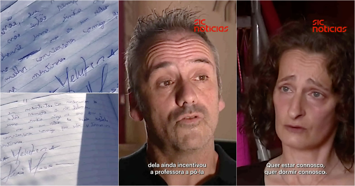 Girl lives in panic and parents accuse teacher of humiliation at school in Sintra