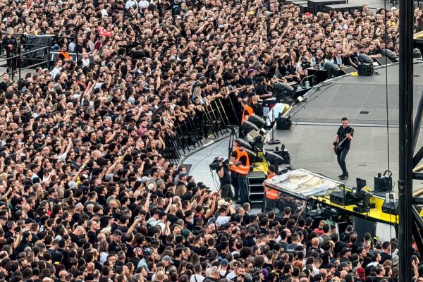 Metallica rocked the crowd playing 'Zorba' and 'Holes'