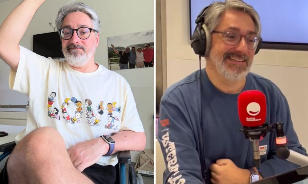 Nuno Markl announces his return to radio, but reveals: “For now, straight from the hospital studios…”