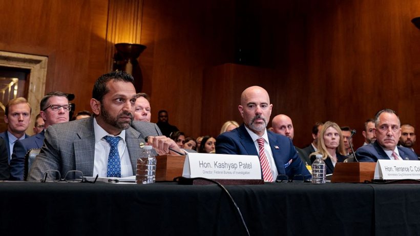 Fierce conflict Patel - Van Hollen at the hearing of the head of the FBI in the US Senate