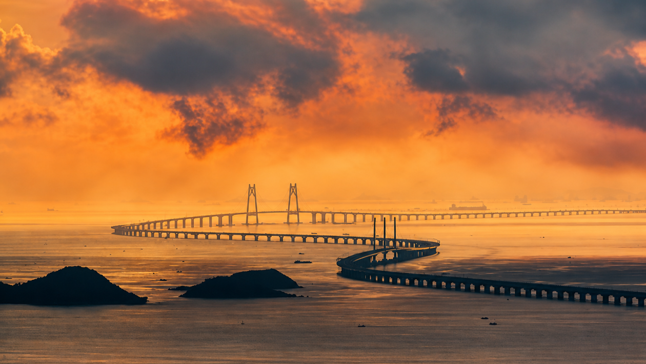 Ponte Hong Kong-Zhuhai-Macau. Crédito: Foto AI