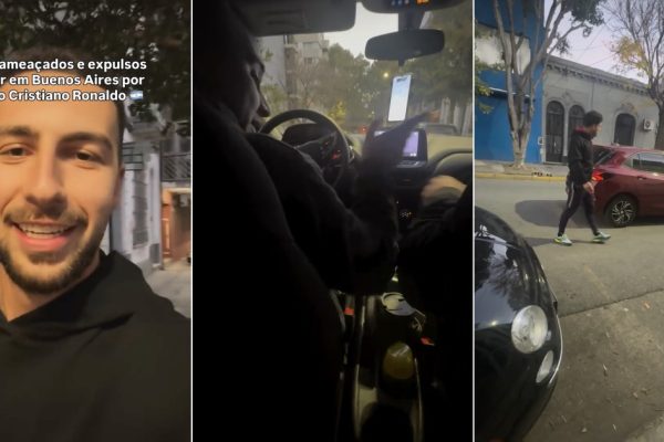 Portuguese Zé Andrade and friend are kicked out of Uber in Argentina after praising Ronaldo