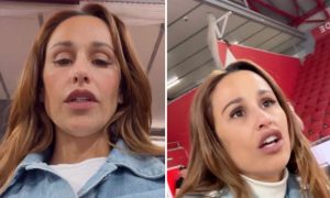 Rita Pereira is the target of “insults” after a basketball game. Here's the video of the moment