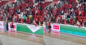 Rita Pereira insulted by Benfica fans at a women's basketball game