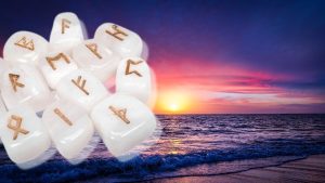 Rune horoscope May 22, 2026. Laguz, reversed, tells you to stay away from travel. Beware of Thurisaz, the rune of chaos, temptation and evil