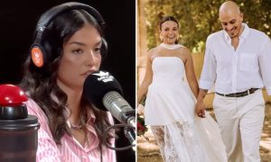 Sandra Silva is asked about separation and gives the answer: “Me and João…”
