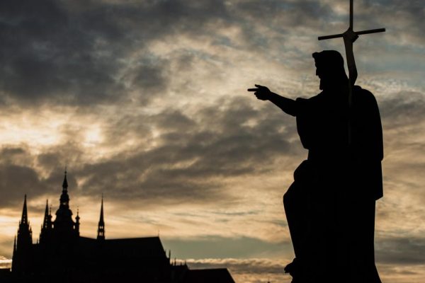 Some relics are stolen from a Basilica and the archbishop warns the thieves of a curse: "These things happen"