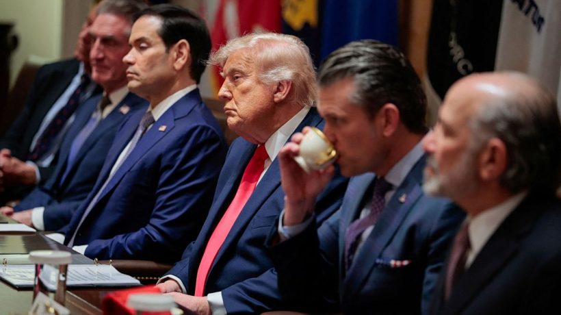 Trump from the ministry: "We are not satisfied with Iran, there will be a deal or the end"