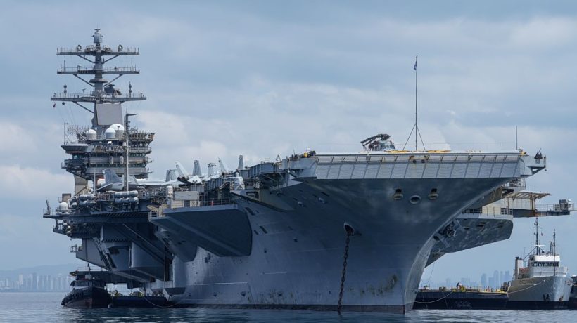 The US shows its power in Cuba: The aircraft carrier Nimitz and the prosecution of Castro