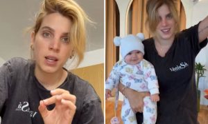 Vânia Sá reacts to criticism after video “shaking” her daughter: “Internet idiots…”