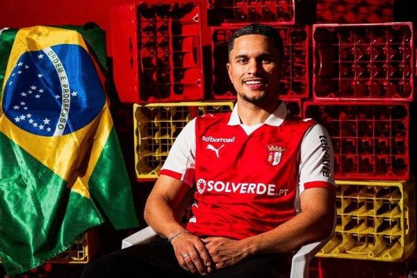 Brazilian striker Gabriel Silva at Sporting de Braga for five seasons