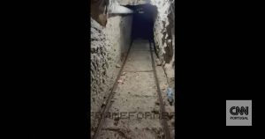 Secret tunnel used for trafficking between Mexico and the USA discovered