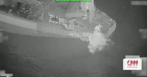 00:32 The moment the US attacked a ship heading to an Iranian port with a missile 15 min ago