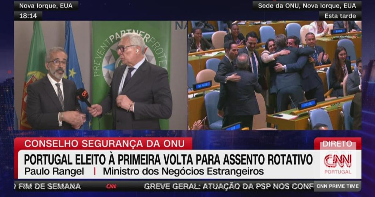 Paulo Rangel's "inconfidence" moments after Portugal's election for a "Security Council that is more important than they say"