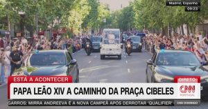 Madrid shows affection to Pope Leo XIV with full streets