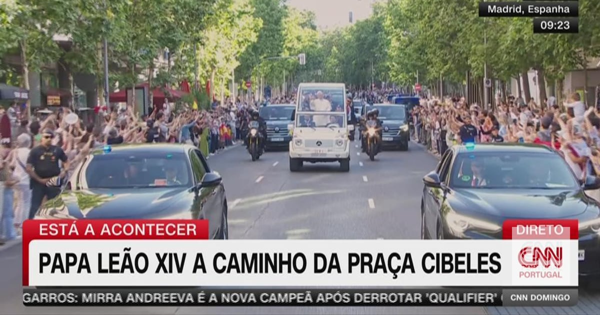 Madrid shows affection to Pope Leo XIV with full streets