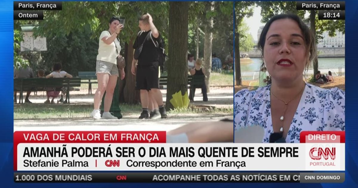 Paris is on red alert due to the heat. Macron asked the French to look out for each other