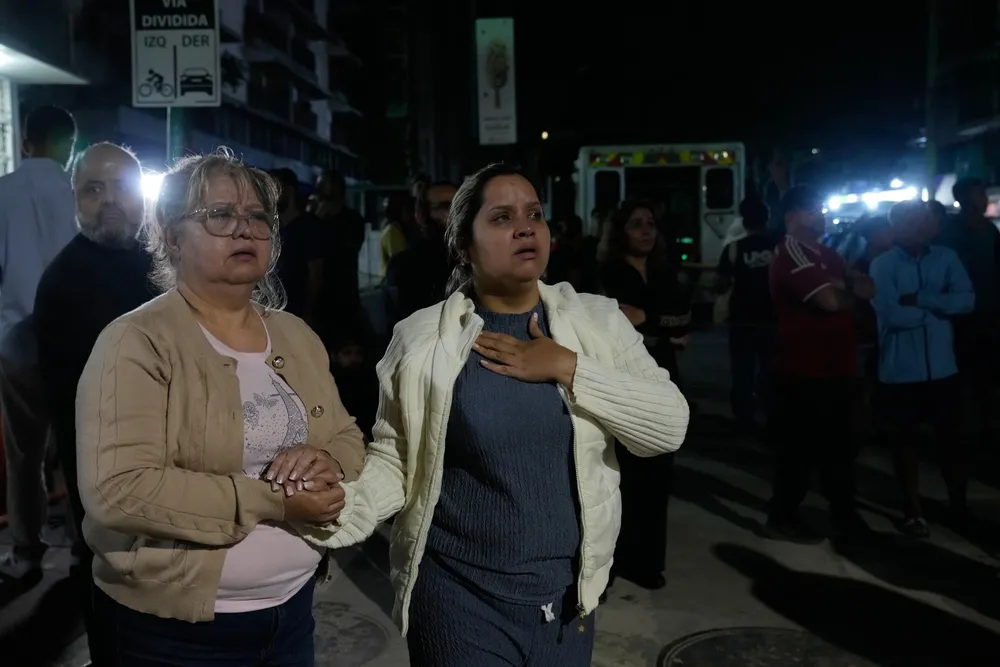 "I thought the house was going to fall on me": Daniel held on to what he could while Caracas shook. "We had a light at the end of the tunnel and now we're back to it": Susan experienced another wound from Venezuela from afar