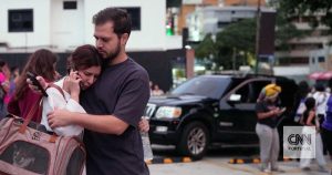 "I thought the house was going to fall on me": Daniel held on to what he could while Caracas shook. "We had a light at the end of the tunnel and now we're back to it": Susan experienced another wound from Venezuela from afar