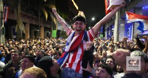 Paraguay in celebration: country's president declares holiday after victory against Germany in the World Cup