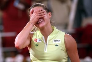 Chwalinska speechless: she's not the only one who doesn't know what's happening at Roland Garros