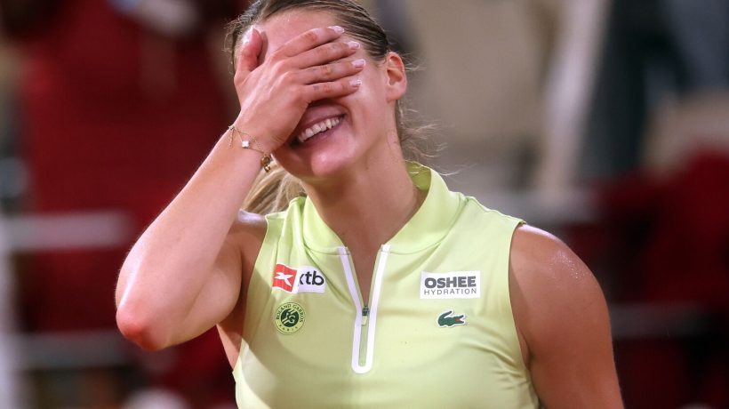 Chwalinska speechless: she's not the only one who doesn't know what's happening at Roland Garros