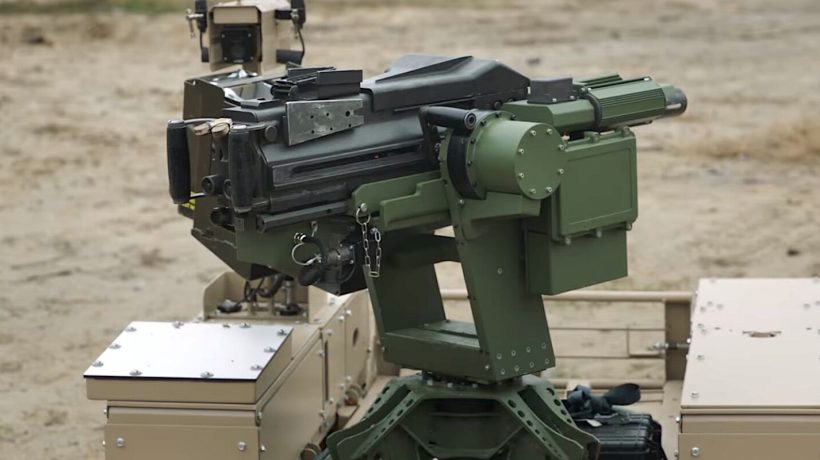 “Mini tanks”. Ukraine is mounting weapons on ground robots to stop Russian infiltrations