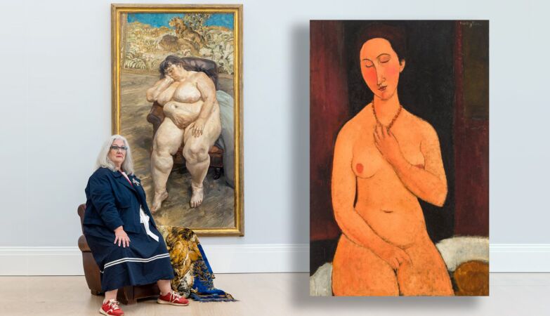 Nudes of Modigliani and Freud's grandson break records at auction