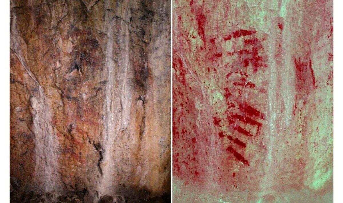 UK's oldest rock art discovered in cave in Wales