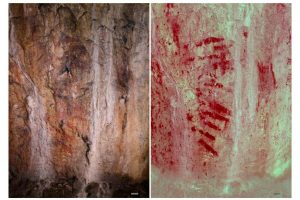 UK's oldest rock art discovered in cave in Wales