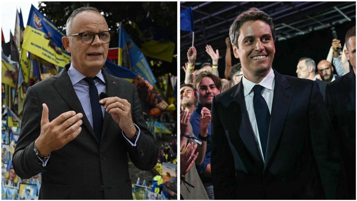Édouard Philippe and Gabriel Attal: the silent battle to lead France's center-right