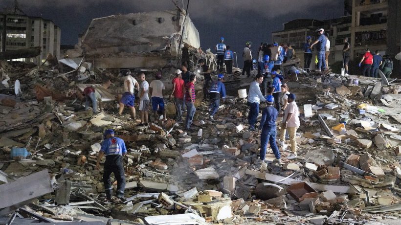 Double earthquake hits Venezuela. USGS estimates there could be tens of thousands of deaths