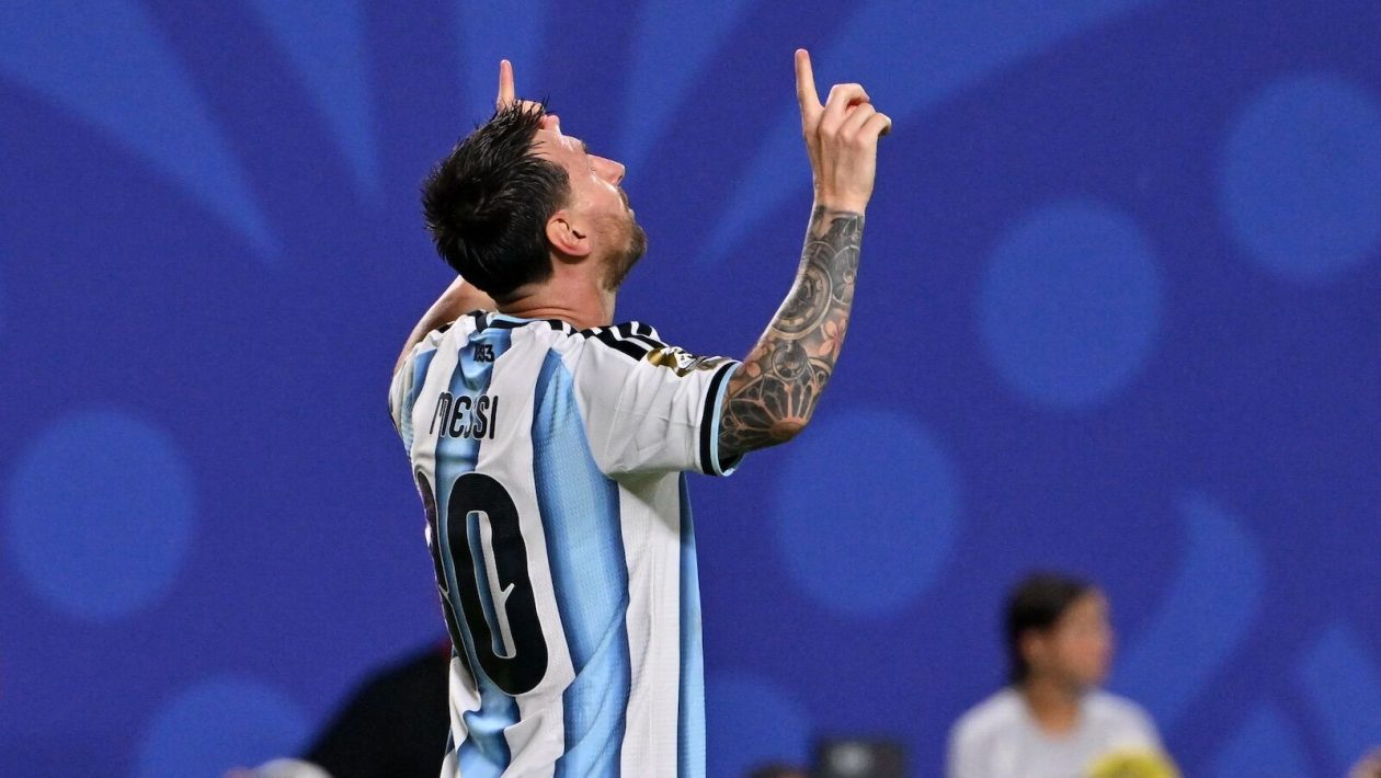 Forty years after Maradona's 'hand of God', Messi's glory