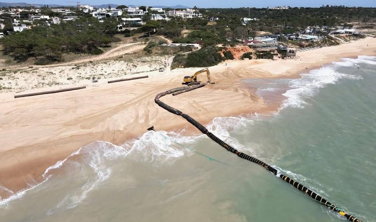 Why Portugal had to move more than 2 million tons of sand in the Algarve