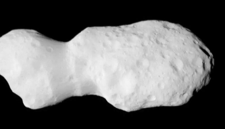 Peanut-shaped asteroid that wobbles like an unstable top discovered