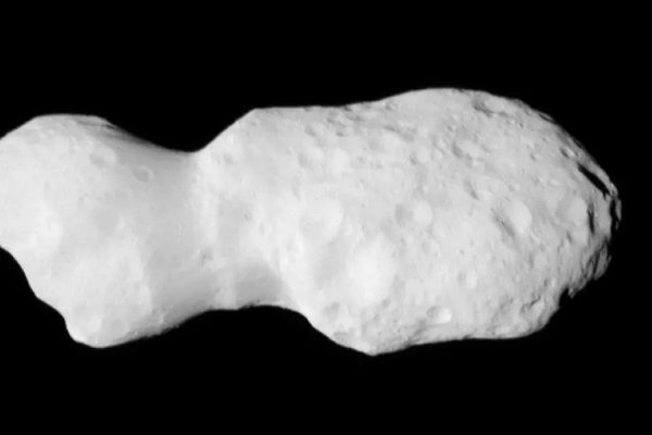 Peanut-shaped asteroid that wobbles like an unstable top discovered
