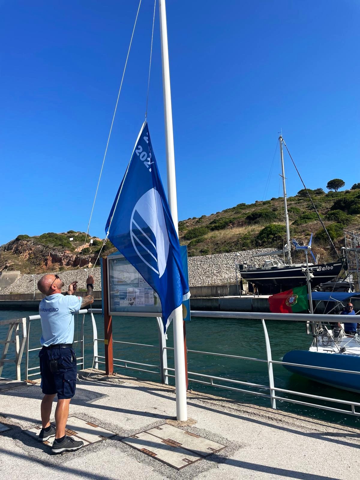 Blue Flag once again distinguishes Marina de Albufeira for the 23rd year in a row