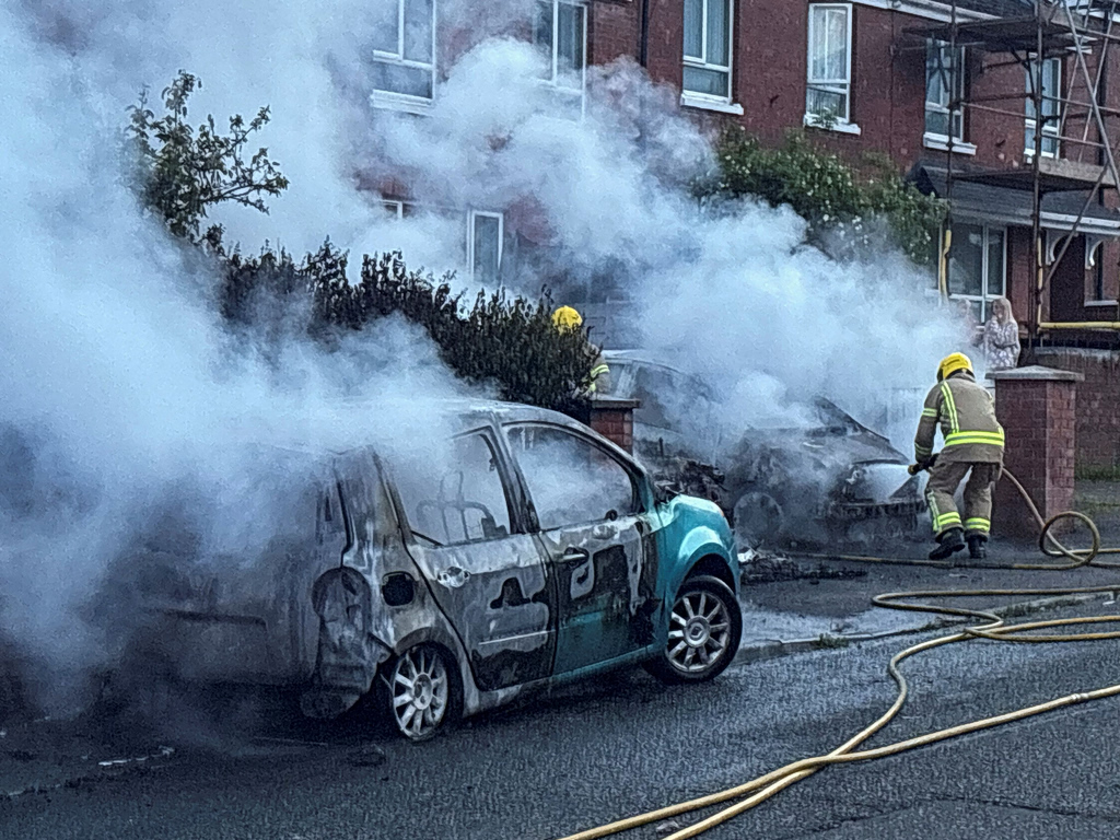 Belfast: Chaos and racist pogroms - Immigrants' homes burn after brutal stabbing