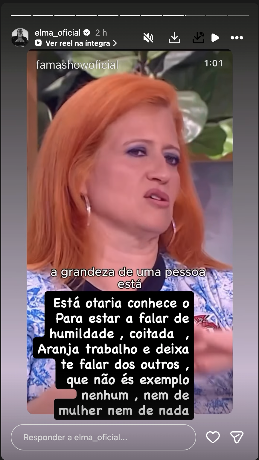 “That sucker…” Elma Aveiro responds to Joana Latino after criticizing Cristiano Ronaldo