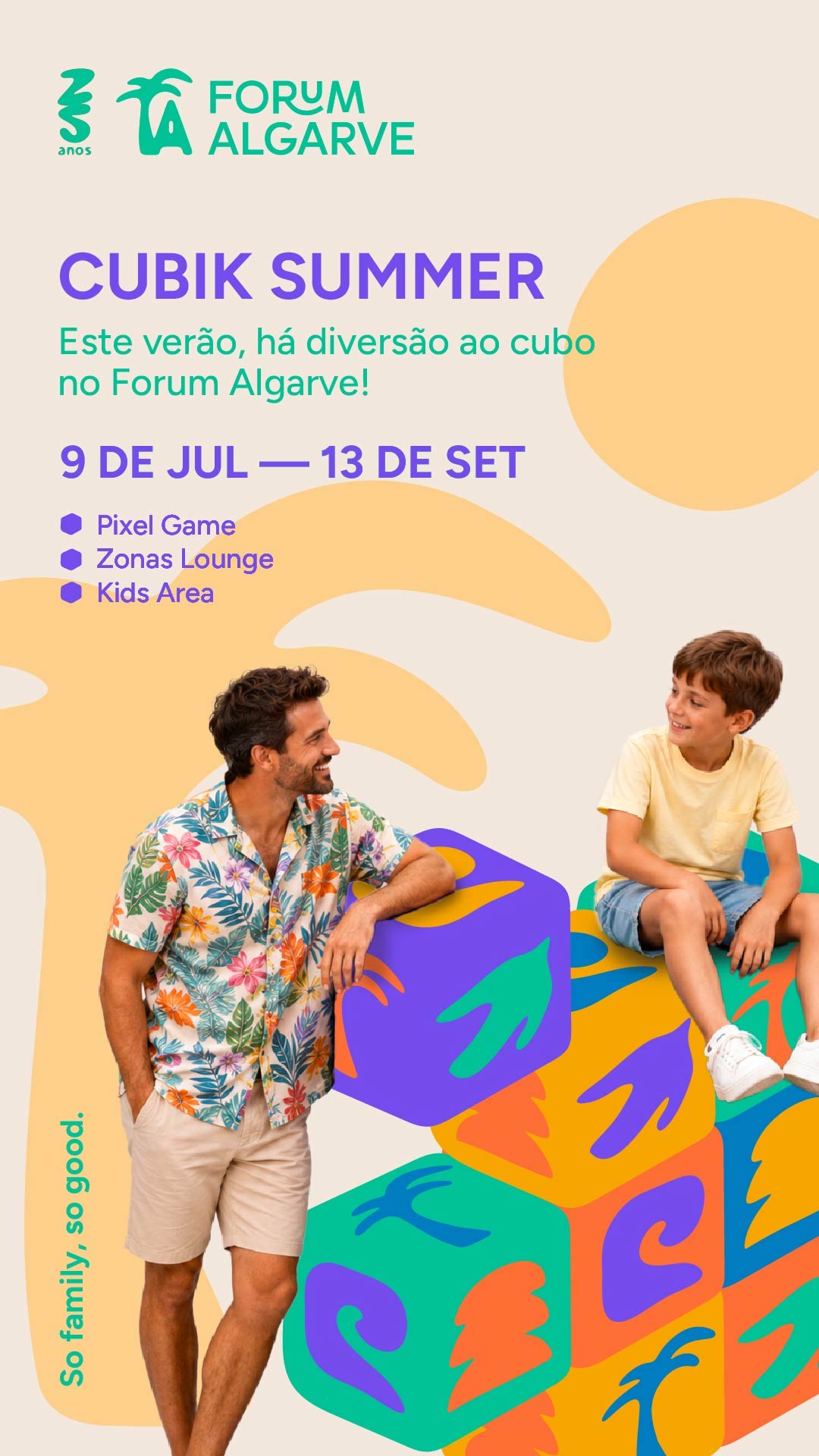 Forum Algarve launches “Cubik Summer” with new interactive experiences and debut of the Pixel Zone
