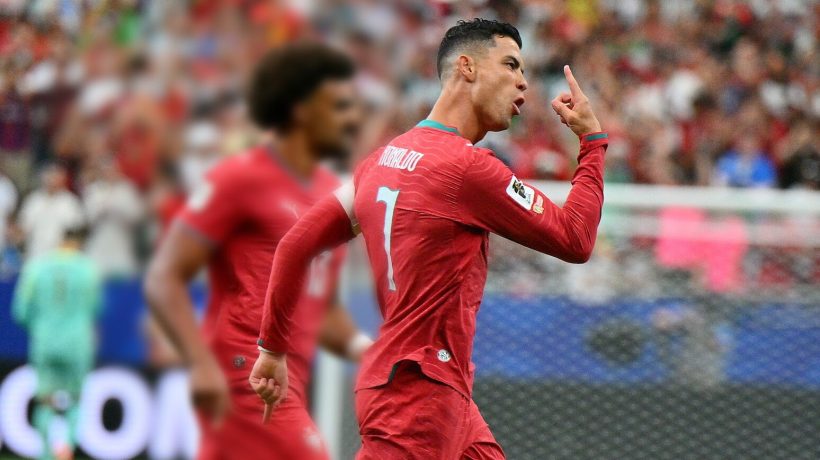 It wasn't yessss, it was shiiiuu! Ronaldo scores in the sixth World Cup and Portugal overtakes Uzbekistan