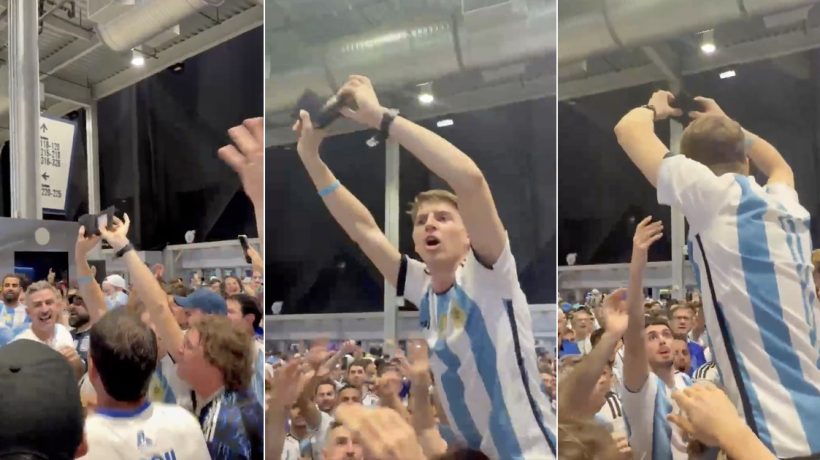 Argentine fans create music to find owner of lost wallet