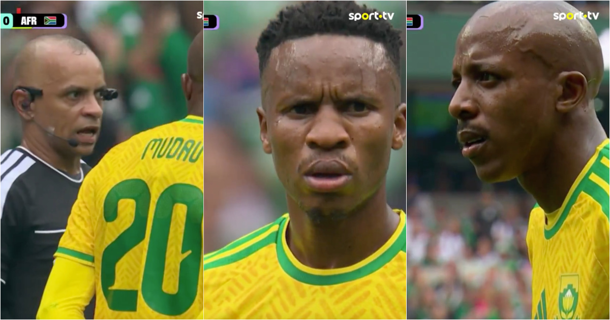 Brazilian referee fumbles speaking in English and players' reaction goes viral