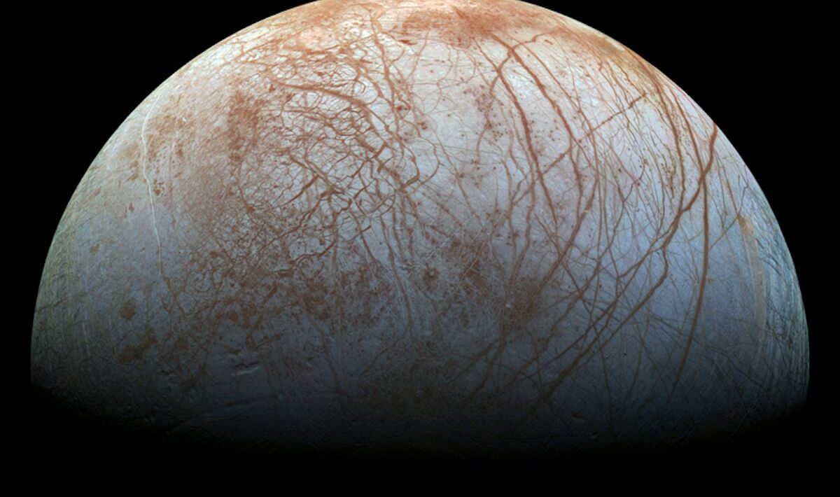 Earth may have sent dust with bacteria to Jupiter's moon Europa