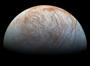 Earth may have sent dust with bacteria to Jupiter's moon Europa