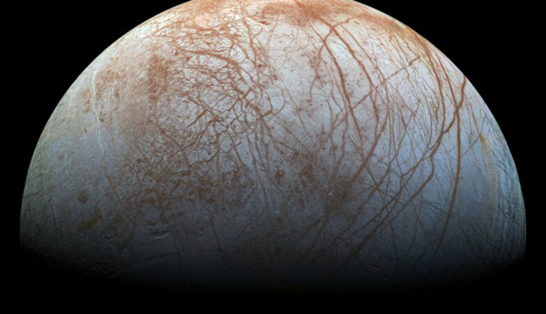Earth may have sent dust with bacteria to Jupiter's moon Europa