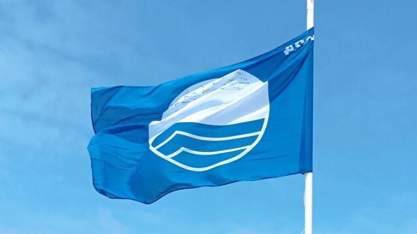 Bandeira Azul. Crédito: CMCM