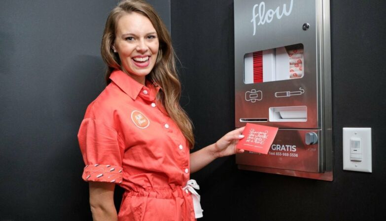 Claire left college at 18. Her startup is changing the menstrual products industry