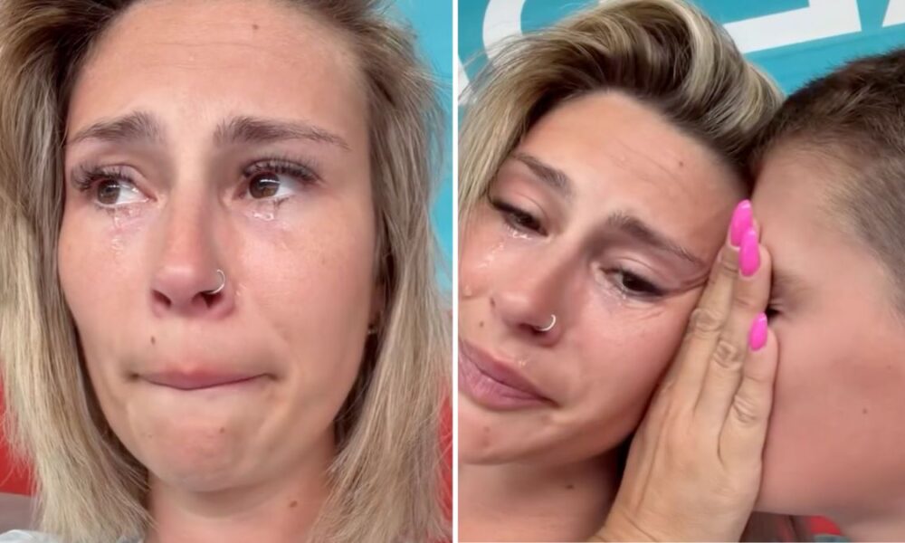 Bernardina Brito appears in tears and is supported by her son: “There are days when nothing makes sense…”